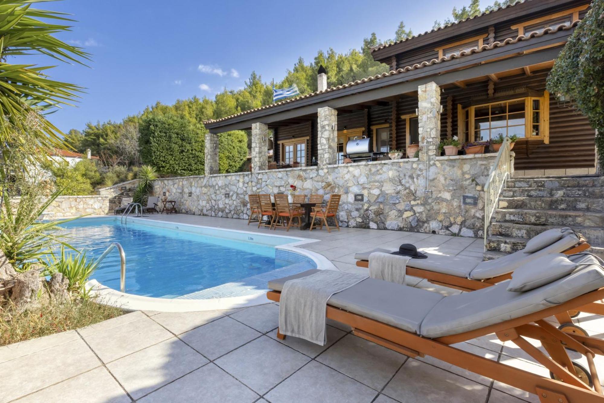 Villa Marrone Splendid Seaview Markopoulon Oropou Exterior foto