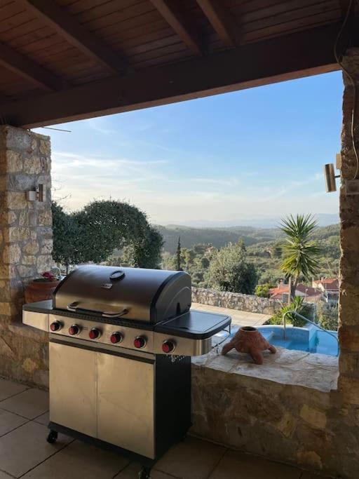 Villa Marrone Splendid Seaview Markopoulon Oropou Exterior foto